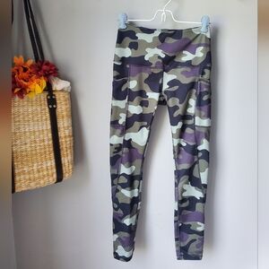 Reebok Camouflage Active Leggings XS